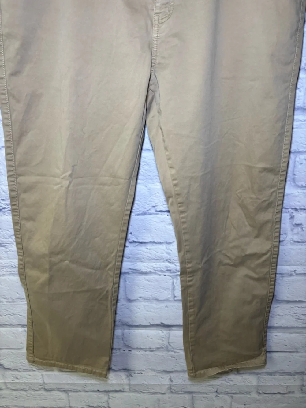 Peter Millar Crown Pants Mens 40x28 Crown Sport Five Pocket Khaki Cotton Canvas